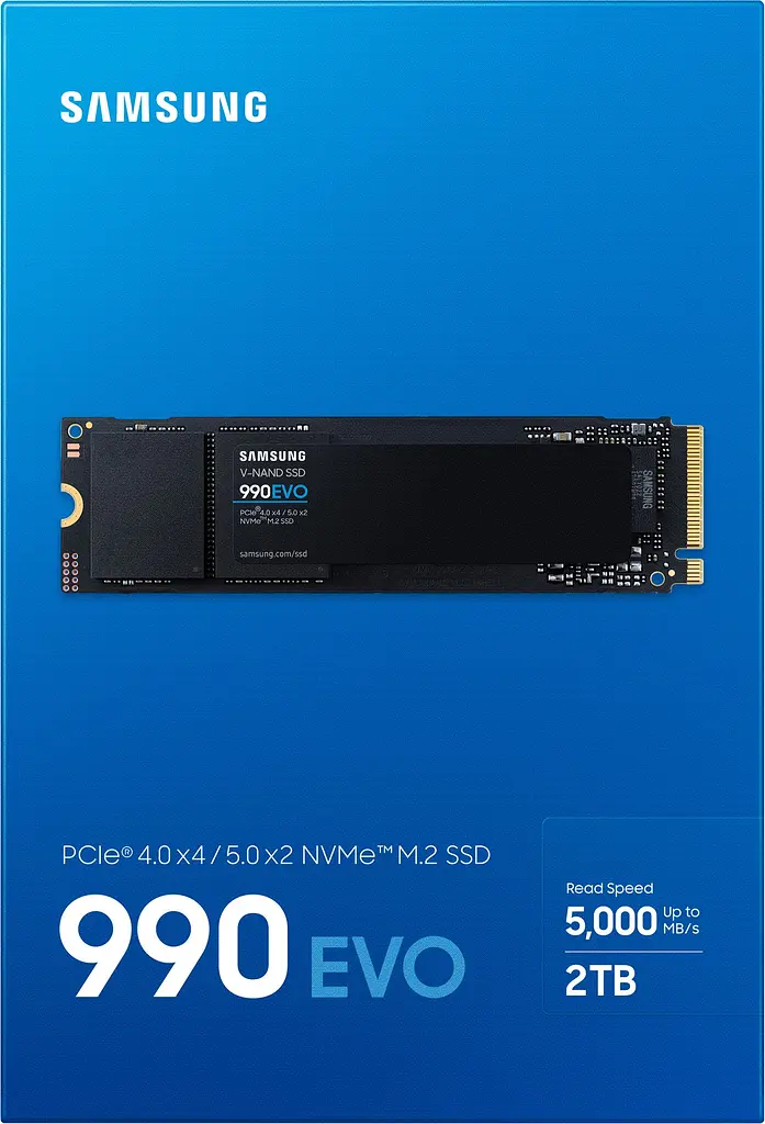 Накопичувач SSD Samsung M.2 2TB PCIe 4.0 990EVO teh0024721 - фото 5