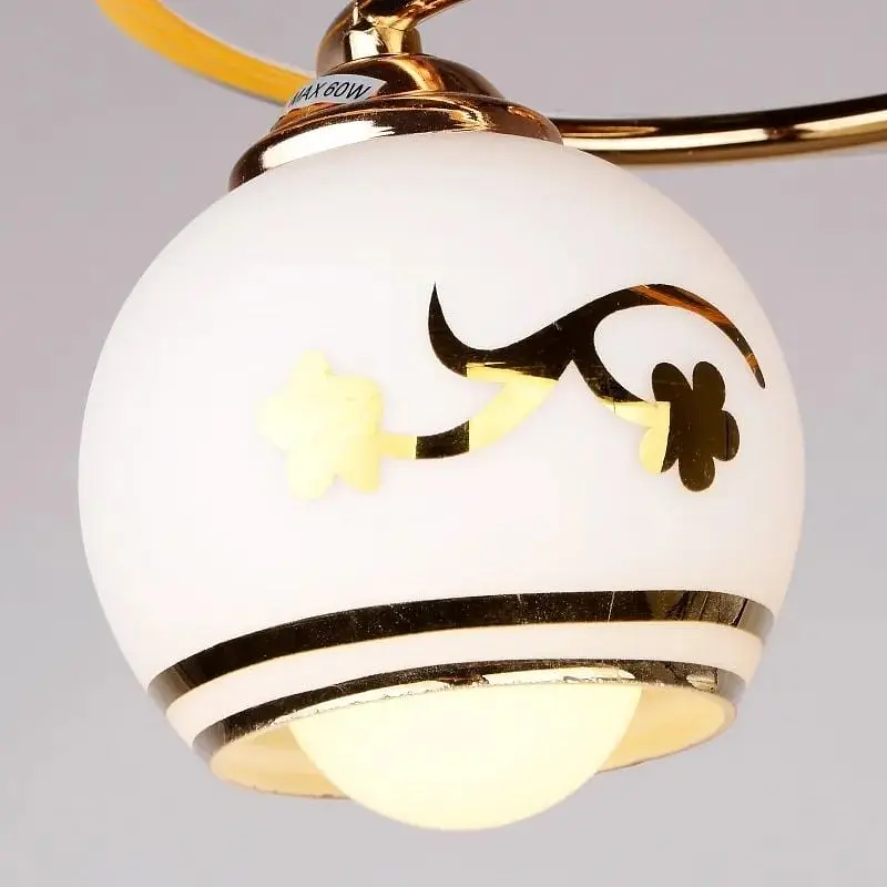 Люстра потолочная Brille для кухни E27 40W G (LK-368C/2) - фото 2