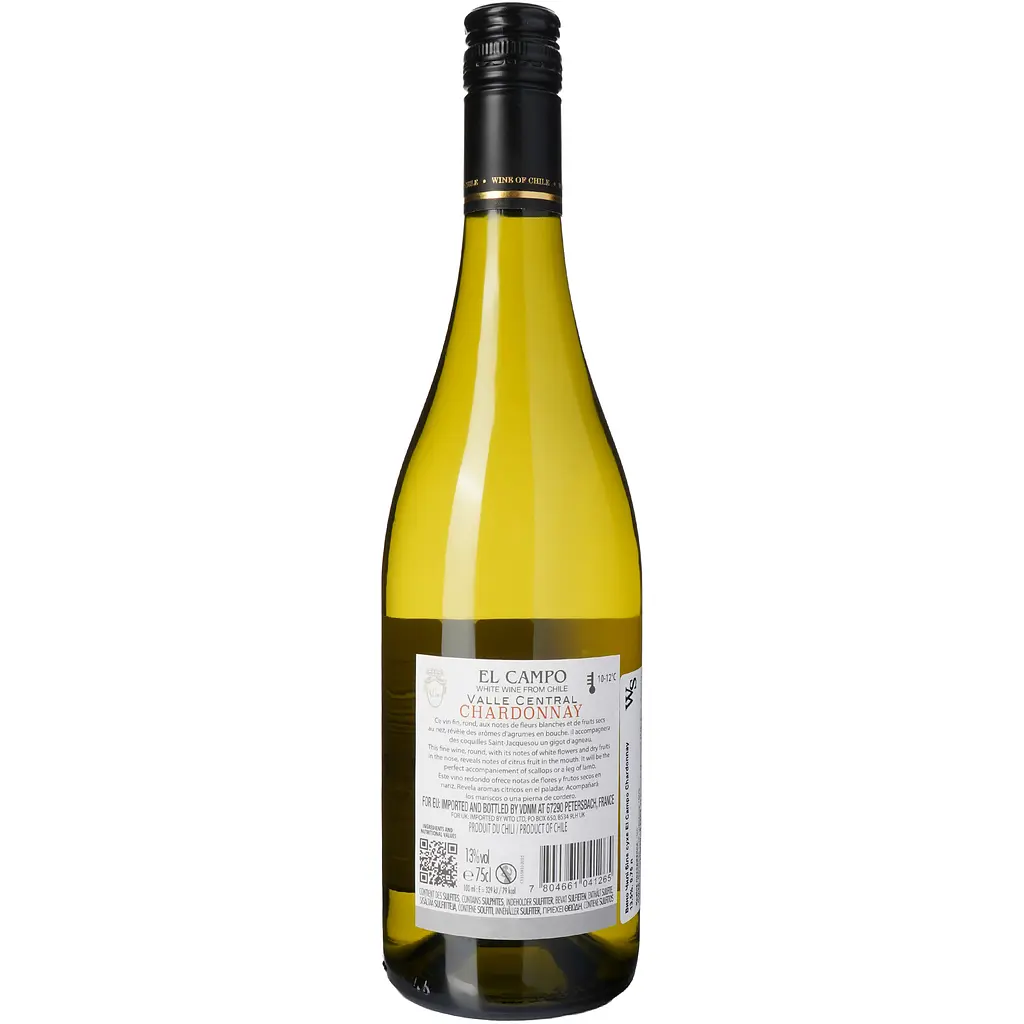 Вино El Campo Chardonnay біле сухе 13% 0.75 л - фото 4