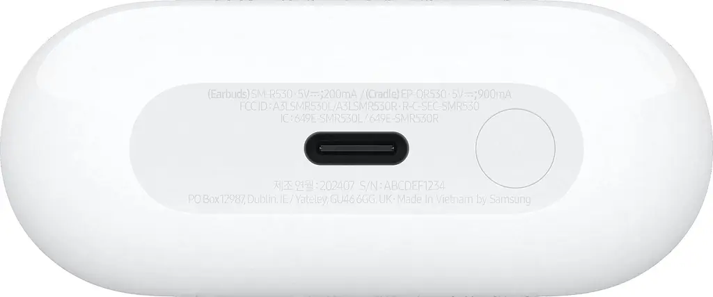 Бездротові навушники Samsung Galaxy Buds 3 (R530) білий (SM-R530NZWASEK) - фото 8