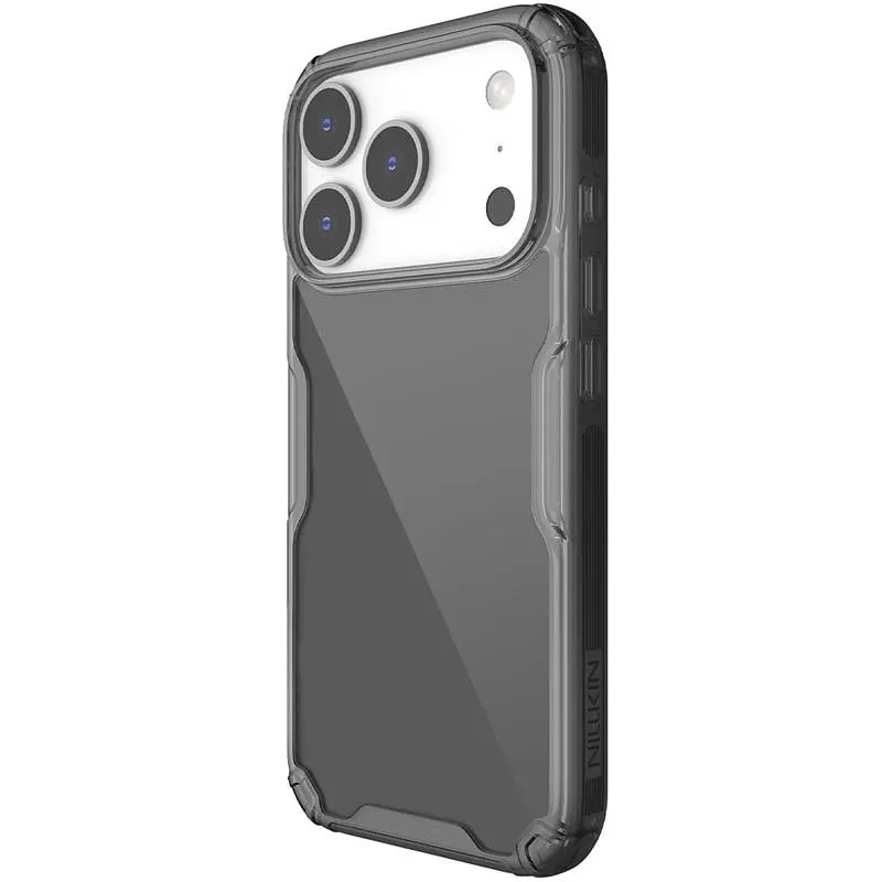 TPU чохол Nillkin Nature Pro Series для Apple iPhone 17 Pro (6.3) Чорний (прозорий) - фото 2
