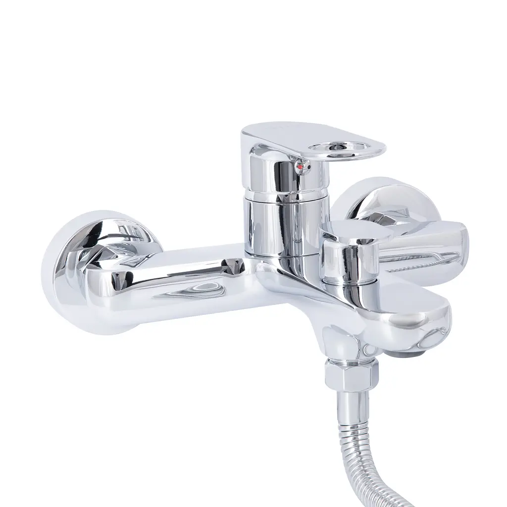 Змішувач для ванни Qtap Jay (з душовим гарнітуром) QTJAY259CRM45541 Chrome - фото 3