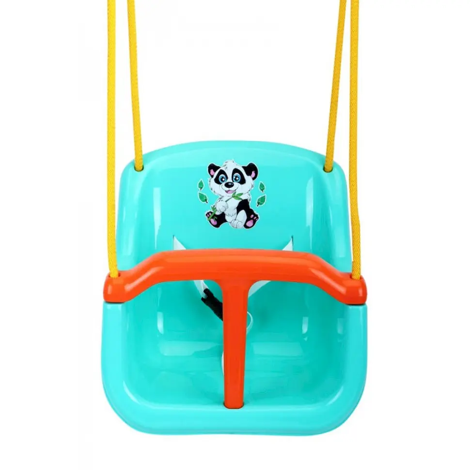 Дитяча гойдалка 8102TXK(Turquoise) пластик, до 20 кг, мотузка 2,5 м - фото 2