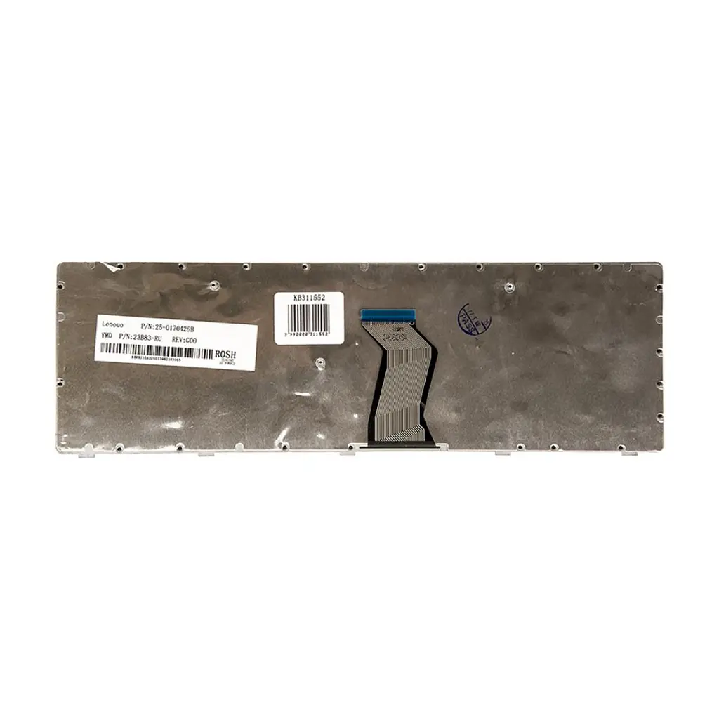 Клавіатура ноутбука PowerPlant Lenovo IdeaPad G500, G505 чорна, чорний фрейм (KB311552) - фото 2