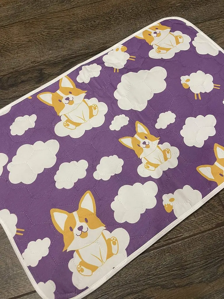 Багаторазова пелюшка Pelushka Lila Corgi 60х90 см - фото 4