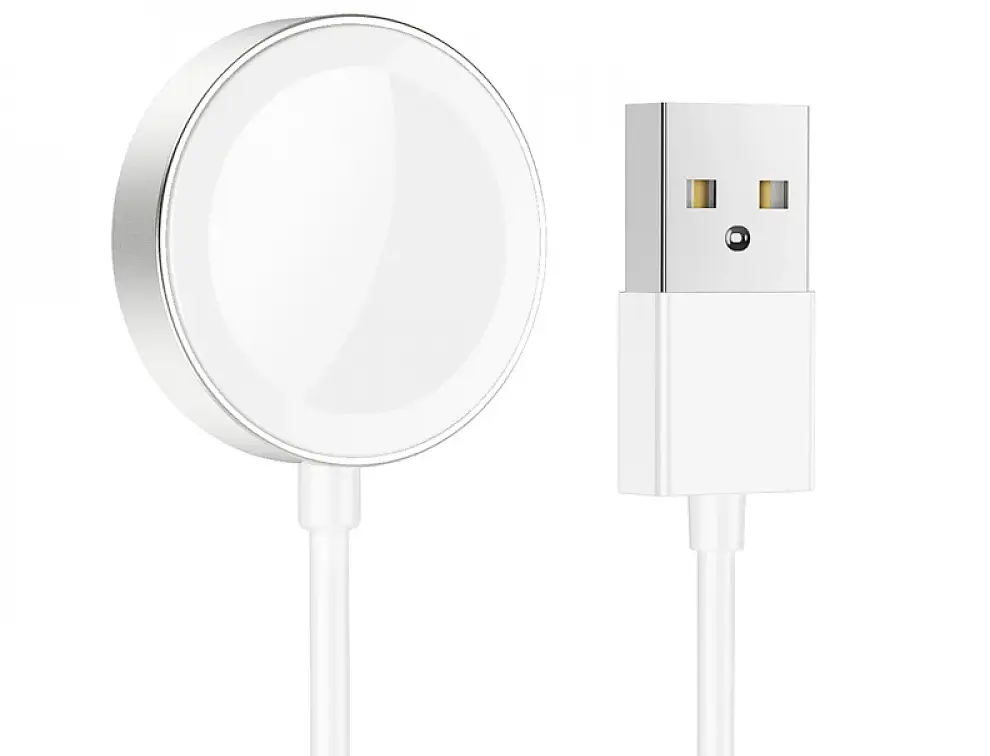 Зарядное устройство, беспроводная док-станция Hoco CW39 USB для часов Apple Watch 8/7/6/5/4/3/SE - фото 2