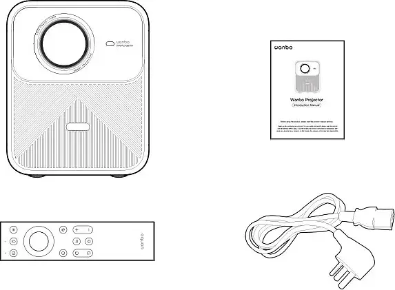 Мультимедійний проектор Wanbo Mozart 1 [WPB81] [99678] - фото 4
