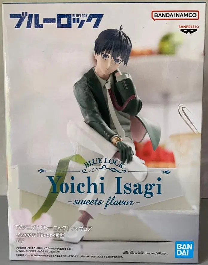 Фигурка Bandai Spirits Блю Лок: Синяя Тюрьма Йоичи Исаги Blue Lock Isagi Yoichi 13 см BS BL IY 13 - фото 5