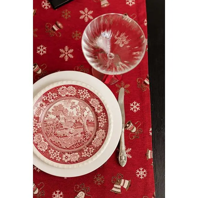 Ранер Прованс Колокольчики на красном 180х40 см (36828) - фото 7