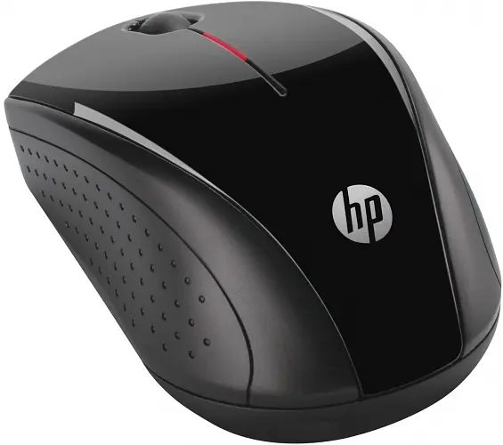 Мышка беспроводная HP 200 Black Wireless Mouse, 3 кн., 1000 dpi, черная - фото 2