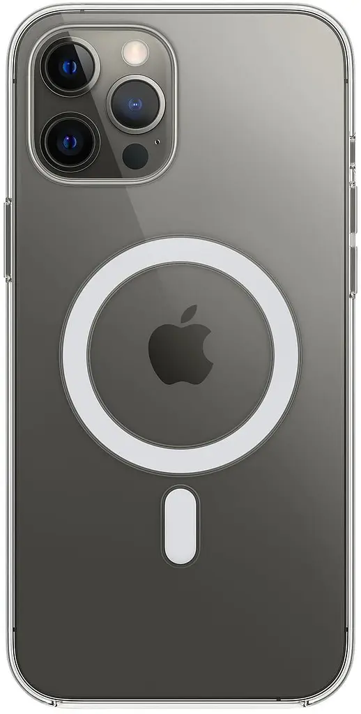 Оригінальний протиударний чохол Apple Clear Case MagSafe для iPhone 12 Pro Max Прозорий (MHLN3ZM/A) - фото 7