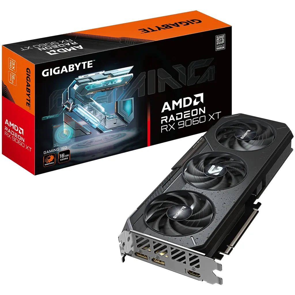 Відеокарта GIGABYTE Radeon RX 9060 XT 16Gb GAMING (GV-R9060XTGAMING-16GD) - фото 10