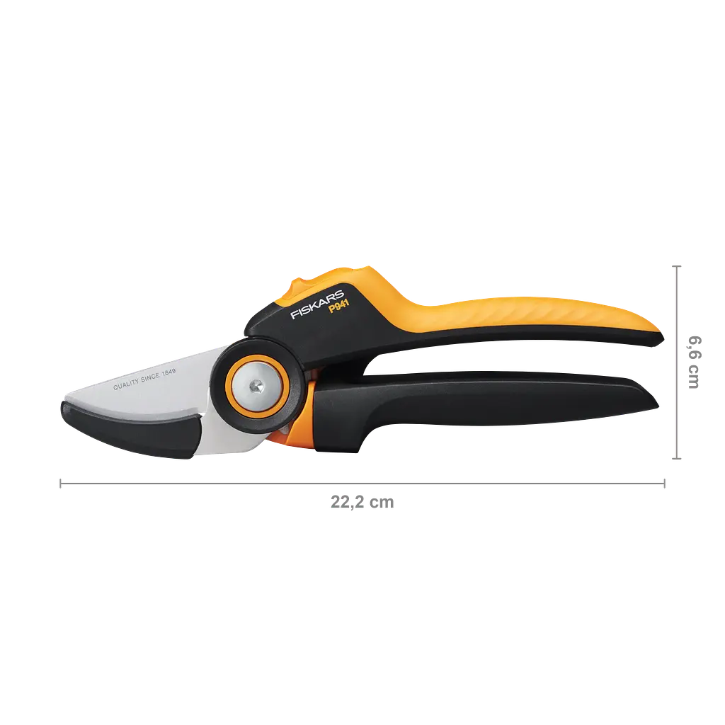Секатор Fiskars X-Series P941 Anvil до 26 мм (1057174) - фото 4