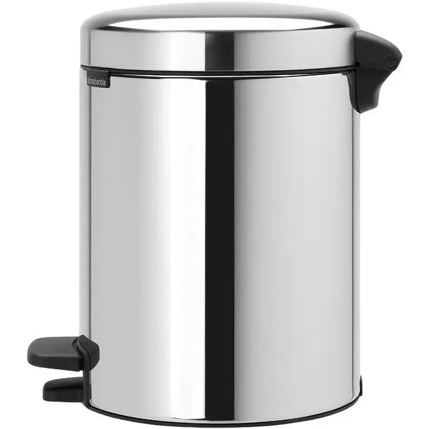 Ведро для мусора Brabantia Pedal Bin полированная сталь 5 л (112621) - фото 3