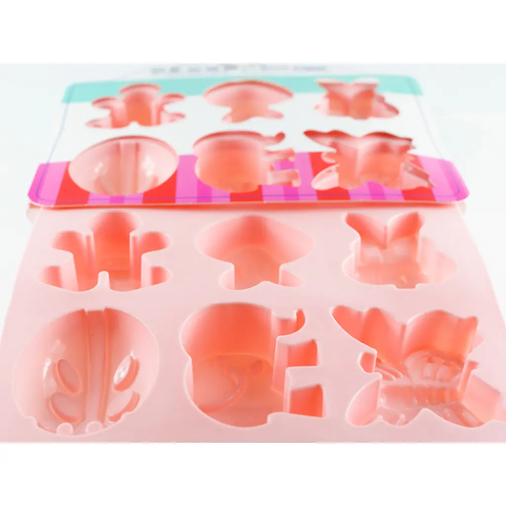 Форма силиконовая Mys Silicone Звери 12 отделов 19.5х34х4 см в ассортименте (45098) - фото 10