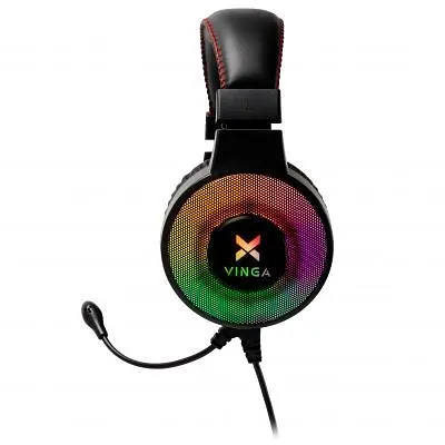 Навушники Vinga (HSCU-100) Gaming LED Black (HSCU-100) - фото 7