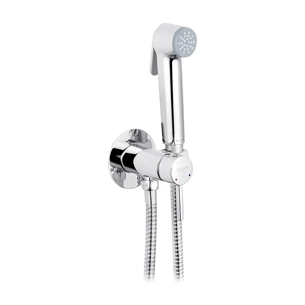 Душовий гарнітур Kroner Armada-C064K + змішувач Hagen-C010 + змішувач Bidet-C082 (CVS30203) - фото 10