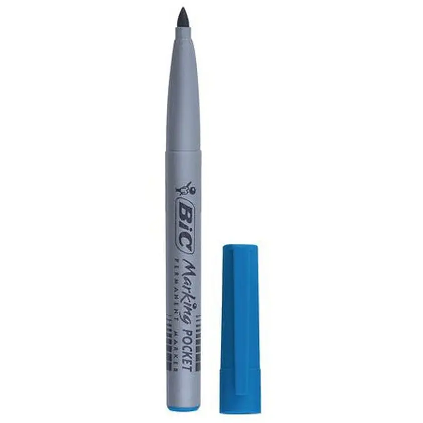 Маркер перманентный BIC Marking Fine Eco 1.1 мм 1 шт. синий (8209012) - фото 2
