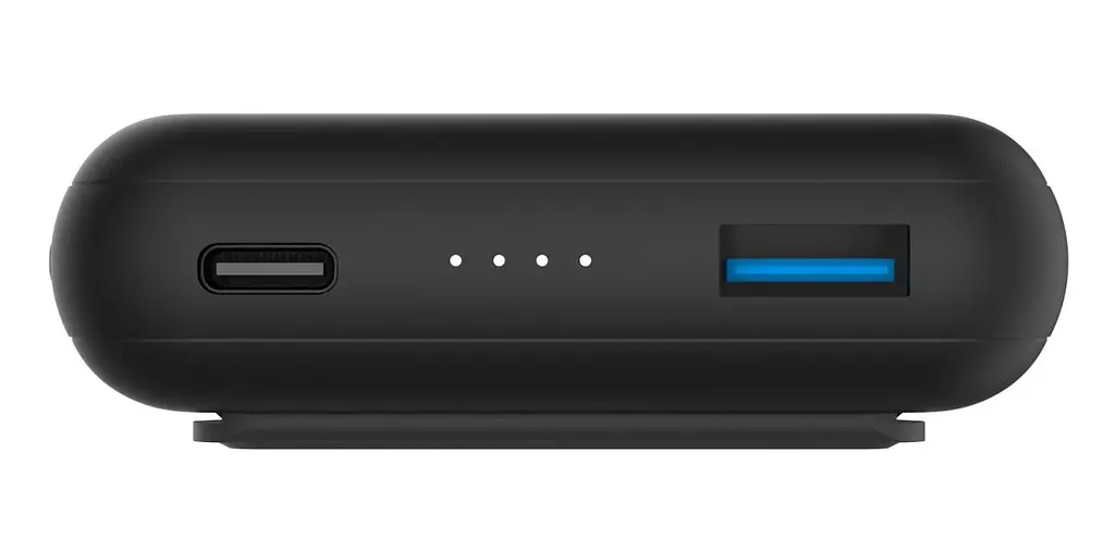 Універсальна мобільна батарея Energizer Magnetic Wireless 10000mAh 22.5W PD USB-A USB-C In/Out Black (QM10002PQ) - фото 5