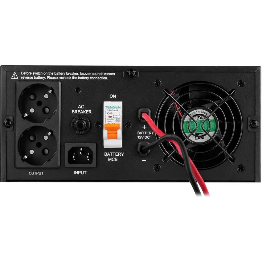 Джерело безперебійного живлення [ДБЖ] LogicPower B1000 + LiFePO4 батарея 12.8V - 100Ah Smart BMS BT [20481] [110282] - фото 5