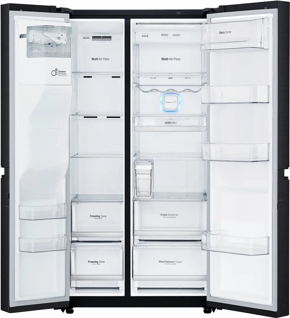 Холодильник SBS LG GC-L247CBDC чорний матовий (GC-L247CBDC) - фото 2