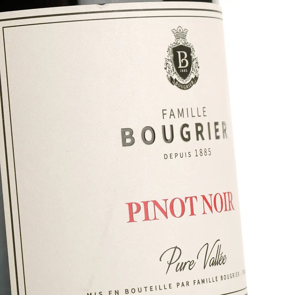 Вино Famille Bougrier Pure Vallee Pinot Noir, 12,5%, 0,75 л - фото 3