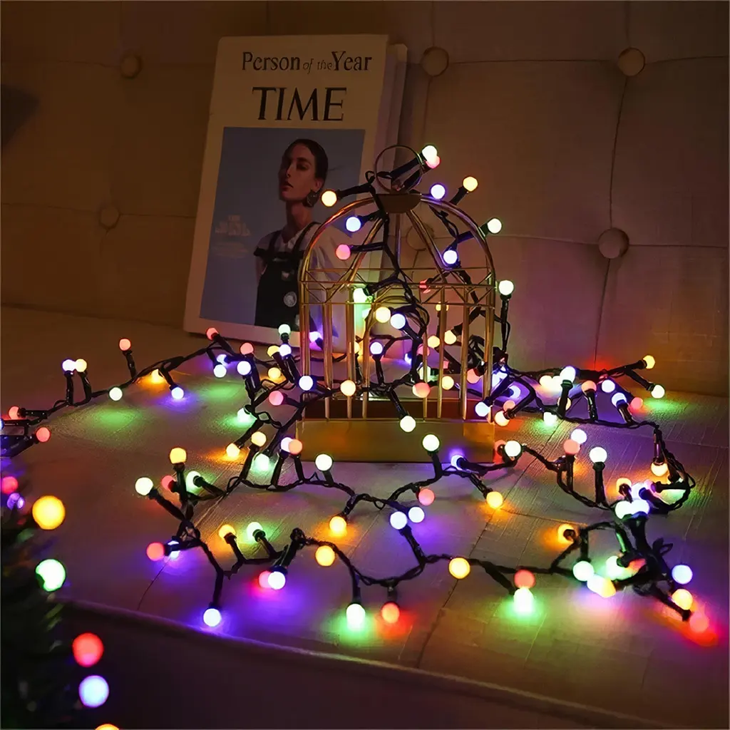Світлодіодна гірлянда, 10 метрів, 220V, 480 leds, мультиколір (WLS-QX-DC2164M10)