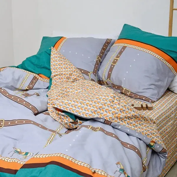 Постільна білизна сімейна Viluta Сатин Twill 552-S 210х143х2 см - фото 2