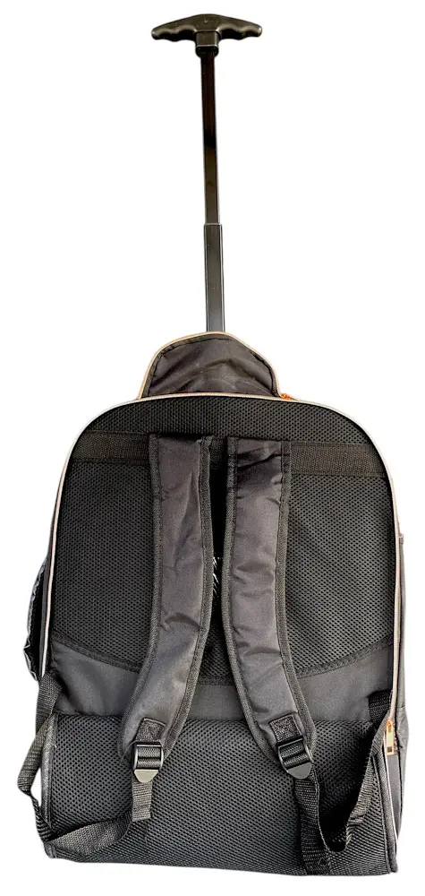 Валіза Bordlite JBTB88 маленька міні XS 50x38x25 см поліестер Чорний - фото 9