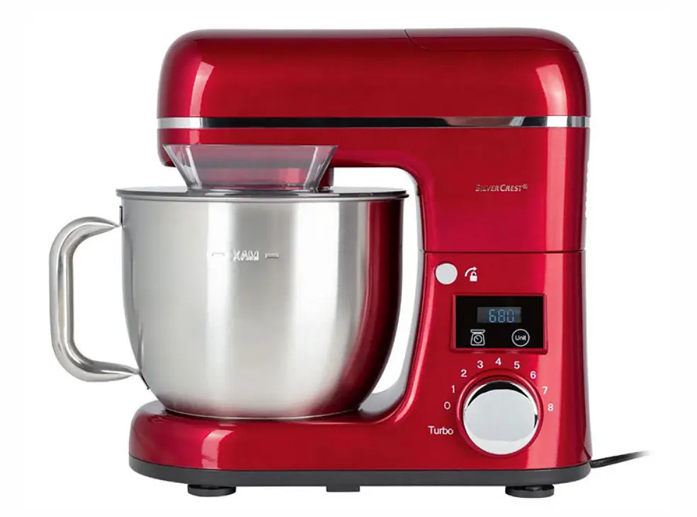 Кухонный комбайн 3в1 Silver Crest SKMW 900 A1 silver (Міксер Тістоміс Блендер) - фото 4