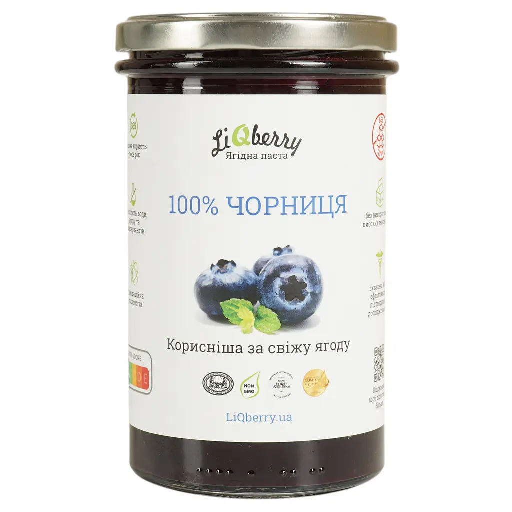 Паста LiQberry черничная 0.545 л - фото 2