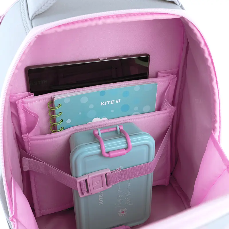 Рюкзак Kite Education каркасный 555 College Line Серый (K26-555S-1) - фото 12