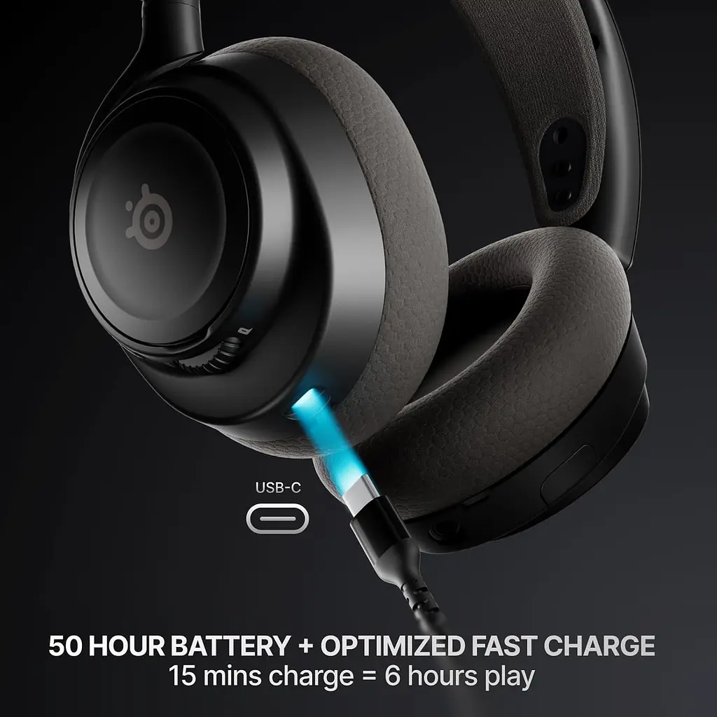 Ігрова гарнітура SteelSeries Arctis Nova 7P Gen 2 Wireless Black PC/PS/SW/MAC/MOB - фото 3