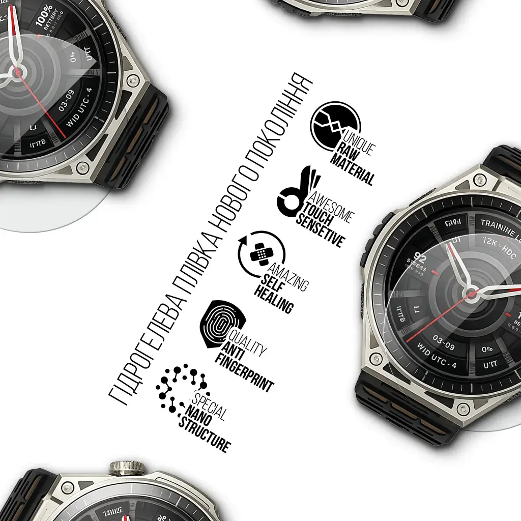 Плівка захисна Armorstandart hydrogel Amazfit Balance Ultra 6 pcs (ARM93572) - фото 2