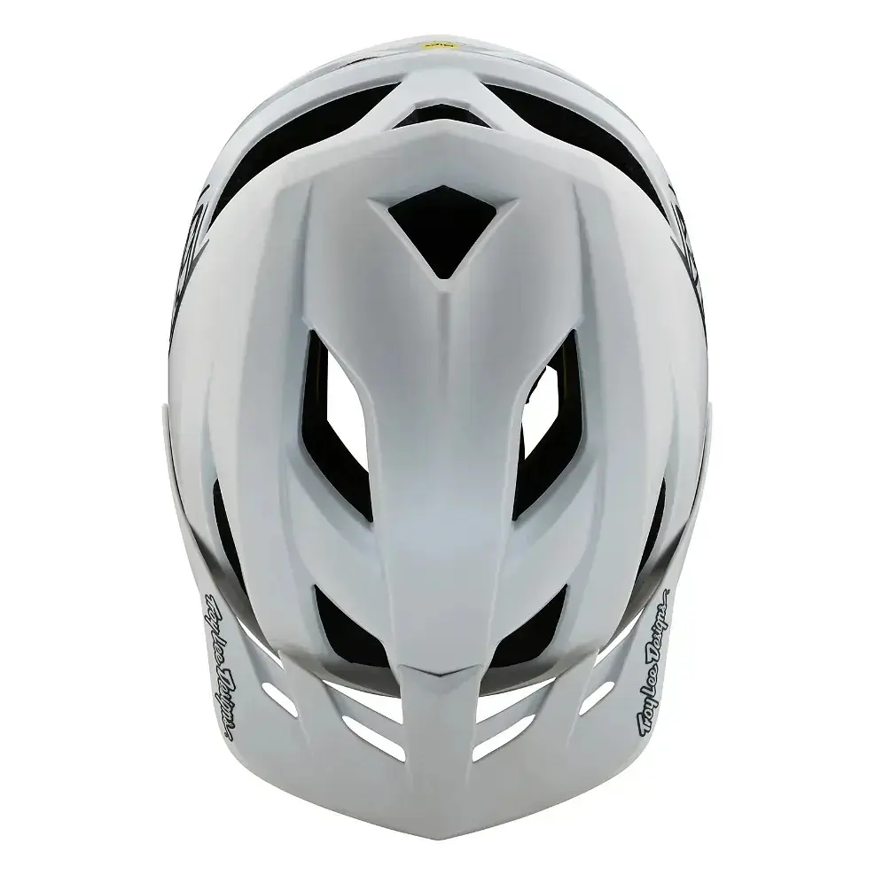 Велошолом Troy Lee Designs Youth Flowline Helmet Point One size White (1106-113540010) - фото 4