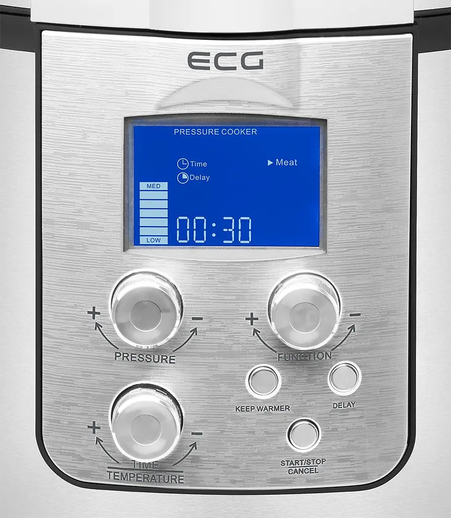 Мультиварка-скороварка ECG MHT 1661 Pressione Nuovo - фото 4