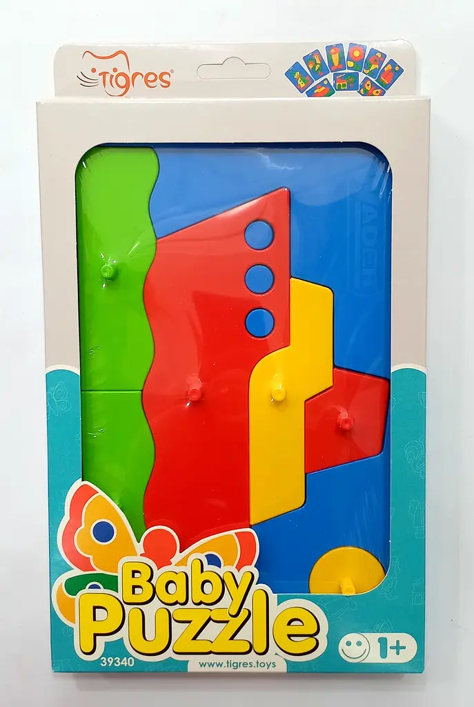 Іграшка розвиваюча "Baby puzzles" 39340 Тигрес (4820159393404) Вид 1