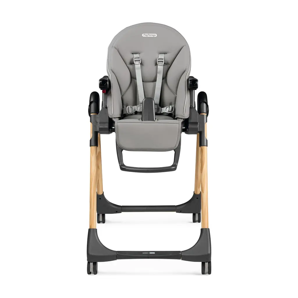 Стілець для годування Peg-Perego Prima Pappa Follow Me Amblance Ice преміум Сірий (IH01000002BL73) - фото 3