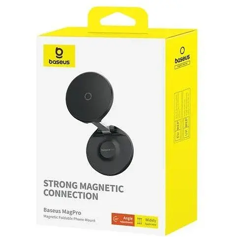 Автотримач Baseus MagPro Magnetic Foldable B10564101121-00 чорний - фото 7