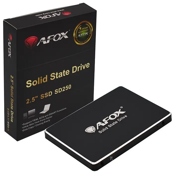 SSD 1Tb AFox SATA III 2.5 3D TLC, Retail - фото 5