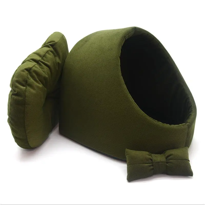 Будка для котів та малих порід собак Zoo-hunt Бліц хакі №1 36х37х32 см - фото 4