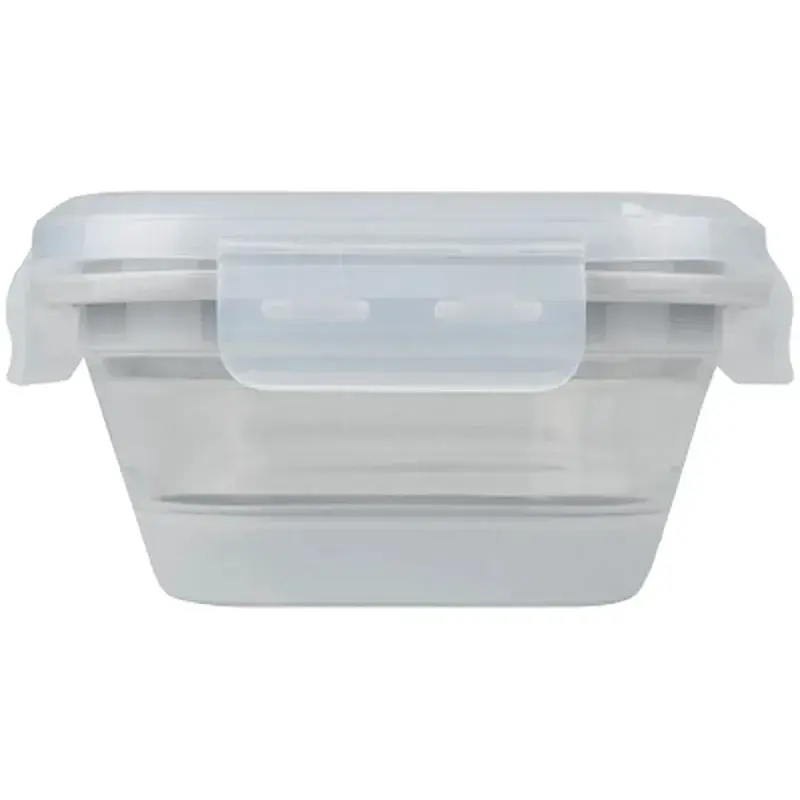 Харчовий контейнер Tribe Collapsible Container 500 мл силіконовий grey (T-FF-0027-grey) - фото 2