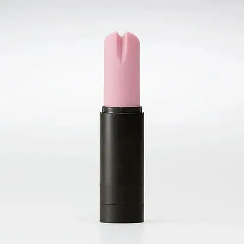 Вібратор-помада Iroha Stick Black плавне збільшення потужності - фото 4
