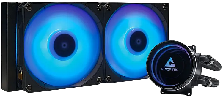 Водяне охолодження Chieftec Iceberg 240 ARGB Black (CLC-240-RGB) - фото 3