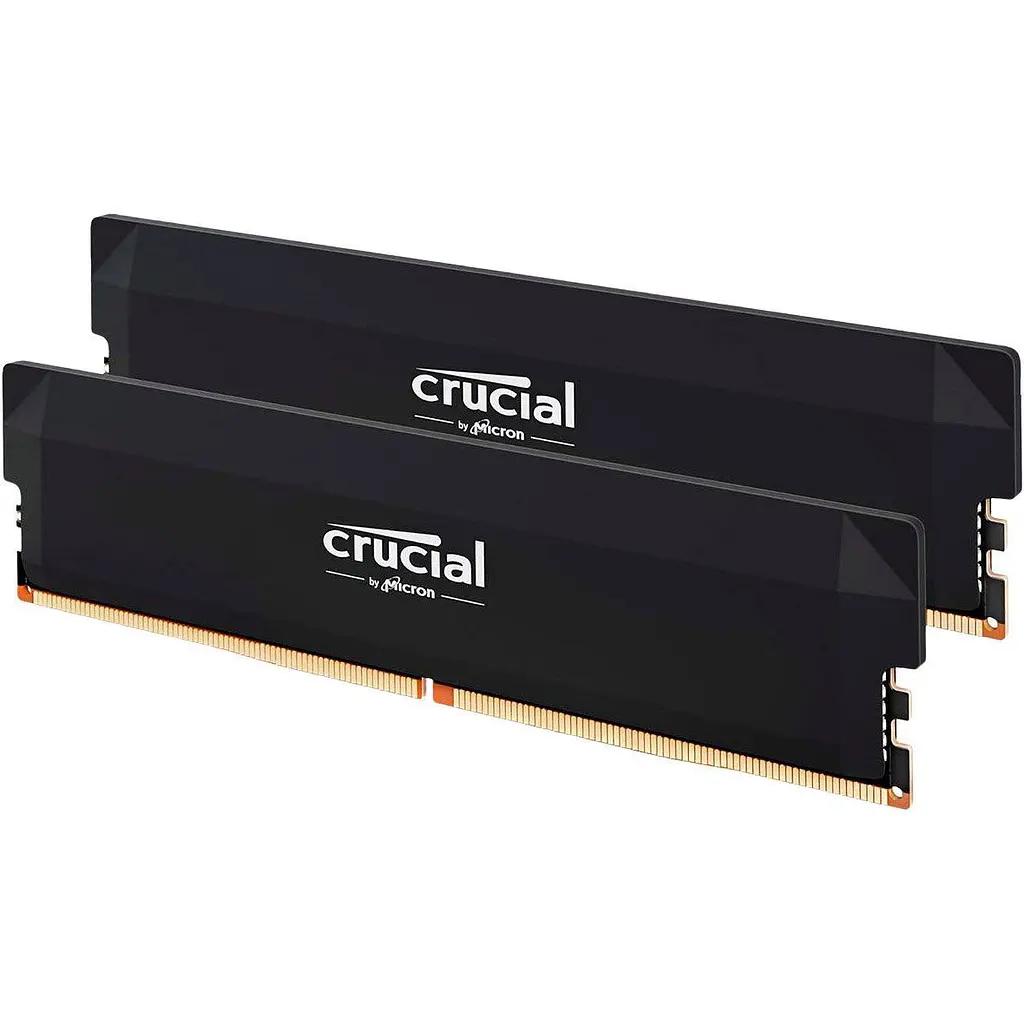 Модуль пам'яті DDR5 Crucial 2x32GB 6400MHz Pro OC Black (CP2K32G64C40U5B) [147387] - фото 2