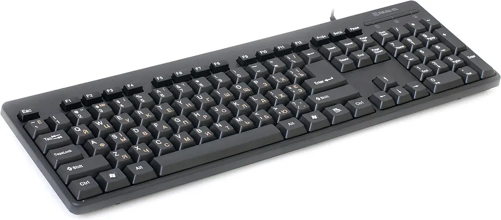 Клавіатура REAL-EL Standard 502 USB black (EL123100023) - фото 3