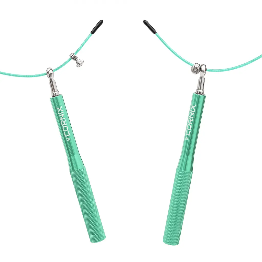 Скакалка швидкісна для кросфіту Cornix Speed Rope XR-0156 Green - фото 3