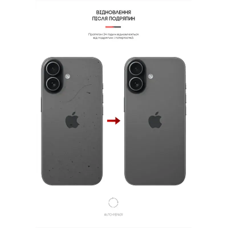 Плівка захисна Armorstandart Back panel Carbone Apple iPhone 17 Transparent (ARM86193) - фото 3
