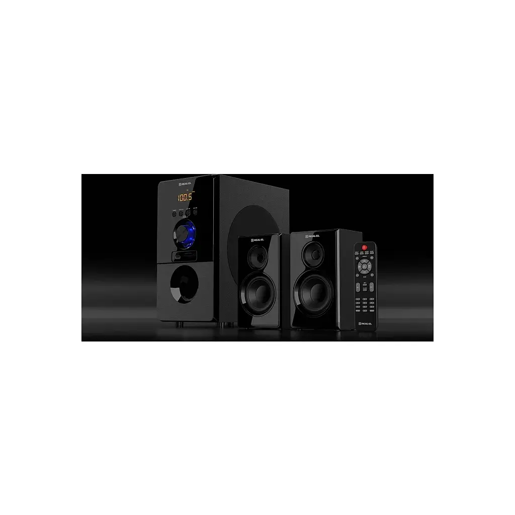 Акустична система REAL-EL M-555 Black (EL121300013) - фото 5