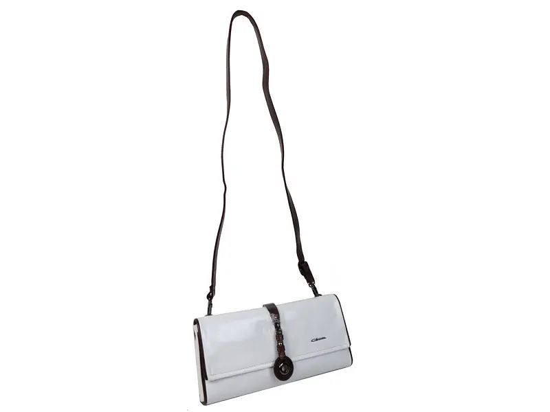 Жіночий шкіряний клатч Giorgio Ferretti 31,5х15,5х4 см sum0021355 - фото 7